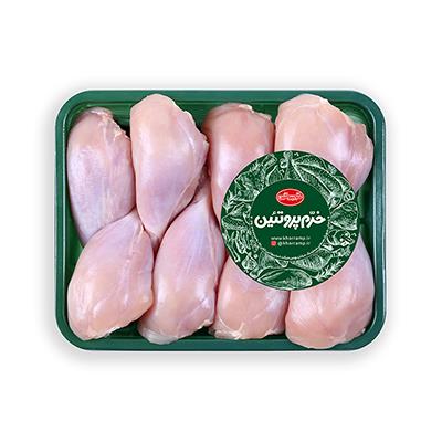 ماهیچه ساق بدون پوست مرغ تازه خرّم پروتئین (1 کیلویی)