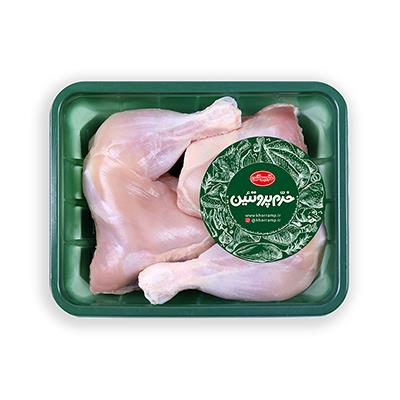 ران مرغ بدون پوست تازه خرّم پروتئین (1 کیلویی)
