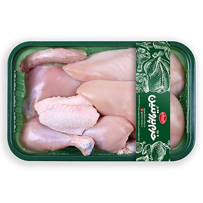 مرغ تازه قطعه بندی شده خرّم پروتئین (2 کیلویی)