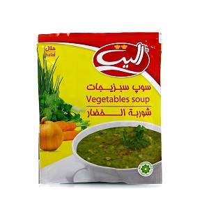 سوپ سبزیجات نیمه آماده الیت